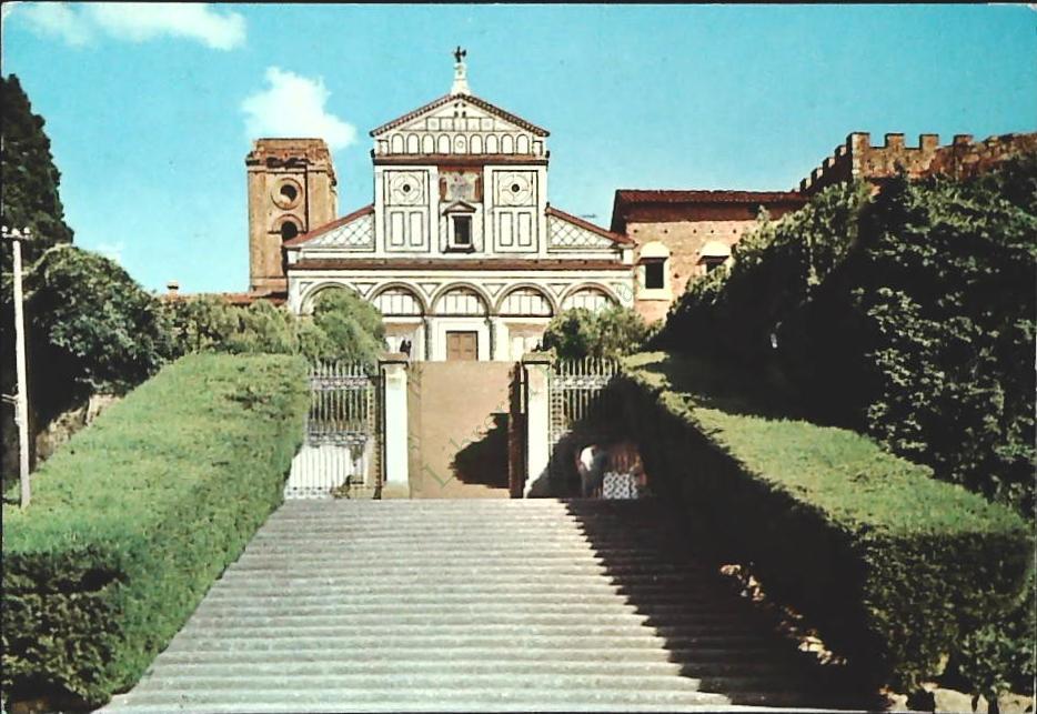 FIRENZE - BASILICA DI SAN MINIATO AL MONTE - V1980
