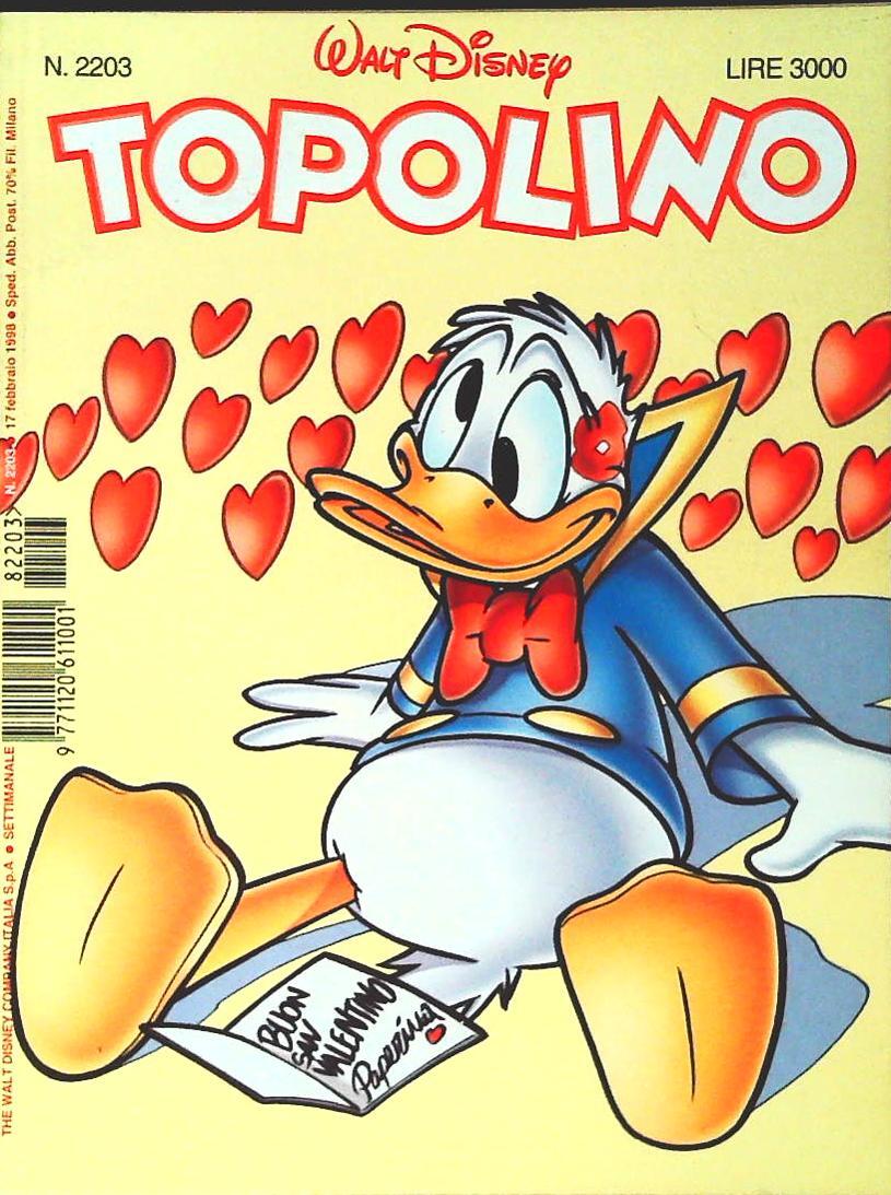 TOPOLINO N. 2203 - 17 FEBBRAIO 1998
