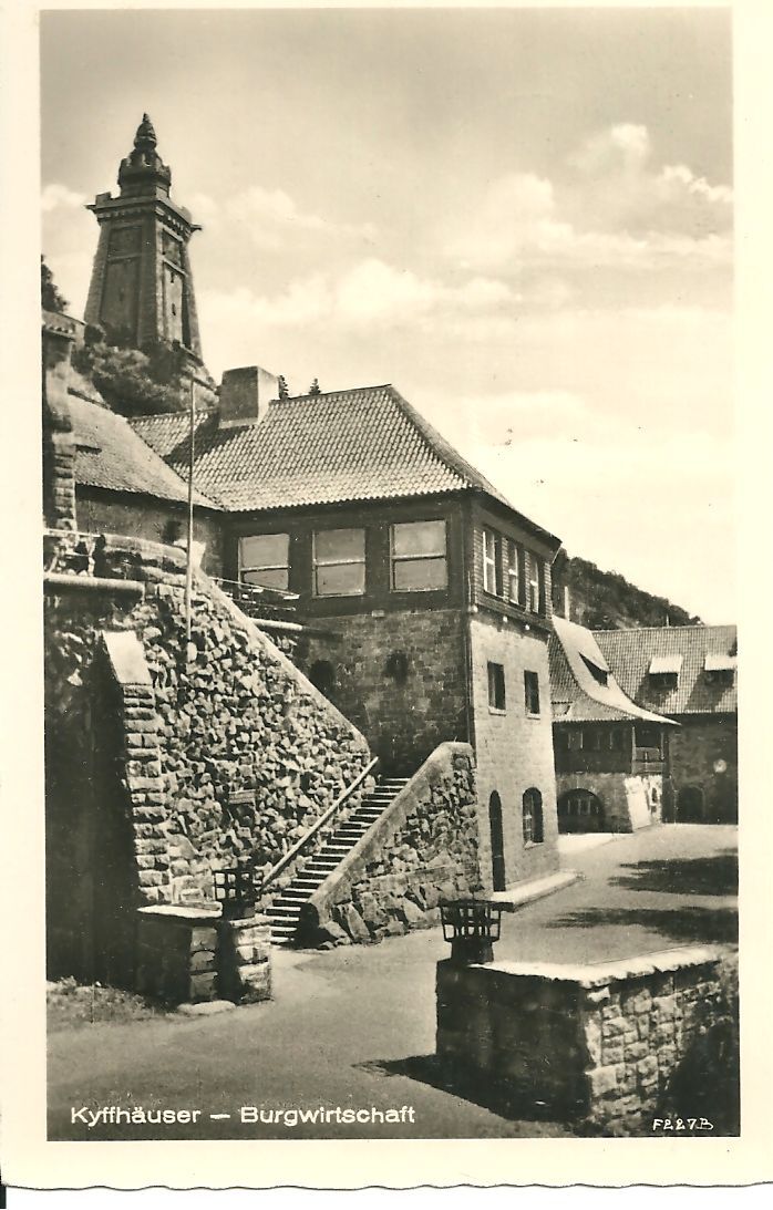 KYFFHAEUSER -BURGWIRTSCHAFF - V1957