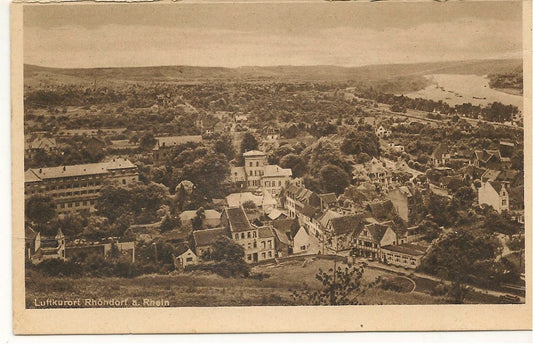 LUFTKURORT RHONDORF A RHEIN - PANORAMA - NV