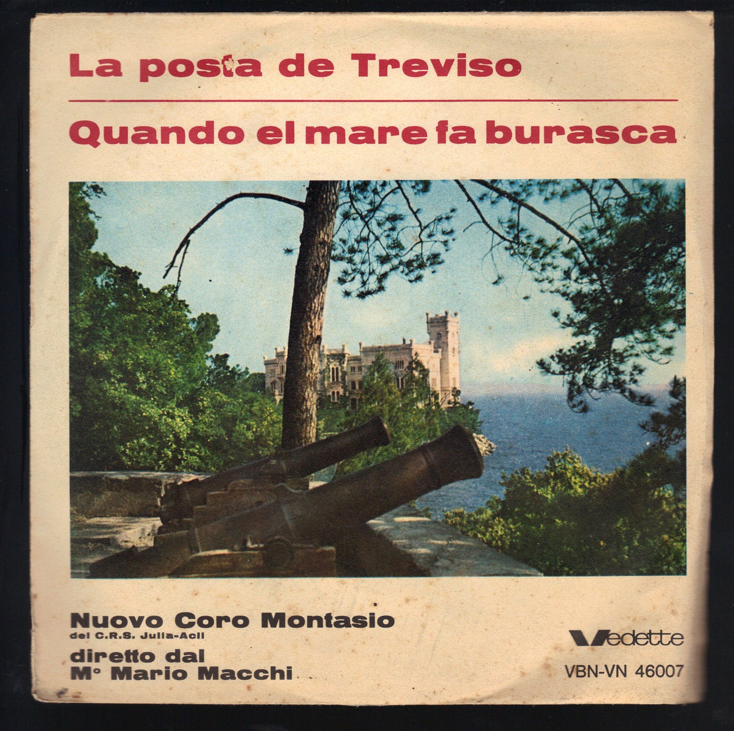 LA POSTA DE TREVISO - QUANDO EL MARE FA BURASCA # NUOVO CORO MONTASIO dir. M° M.