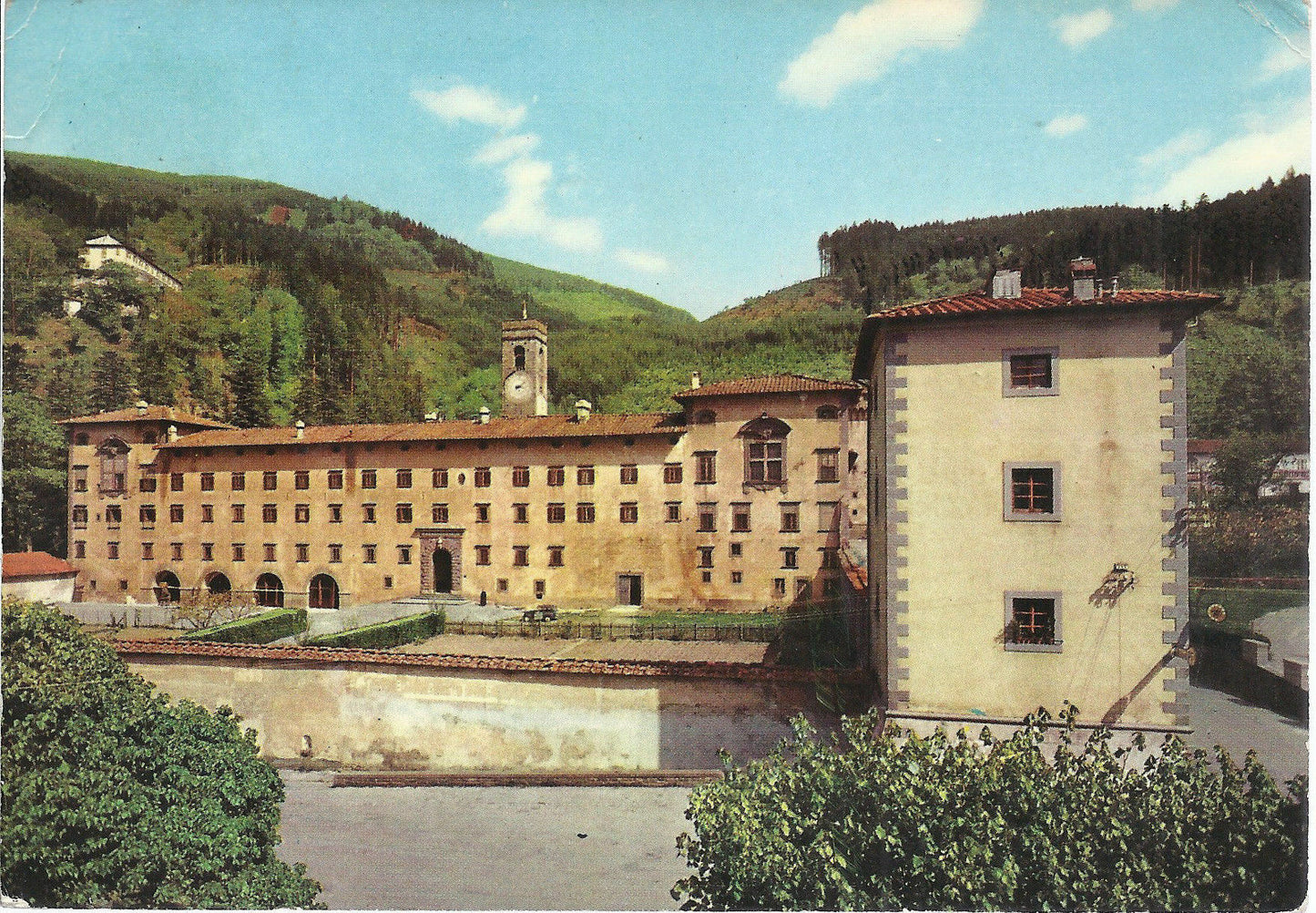 VALLOMBROSA - L'ABBAZIA - V 1956 - FG
