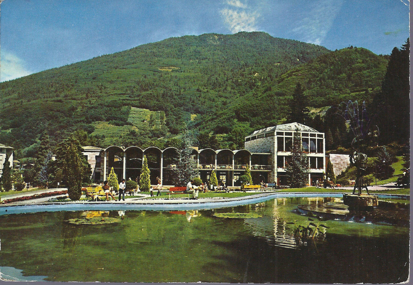 LEVICO TERME - STABILIMENTO TERMALE - V 1975 - FG