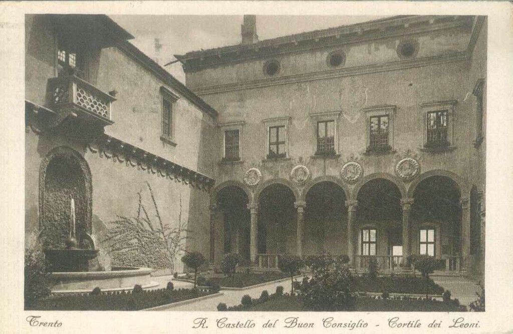 TRENTO - INTERNO CASTELLO DEL BUON CONSIGLIO - V1931