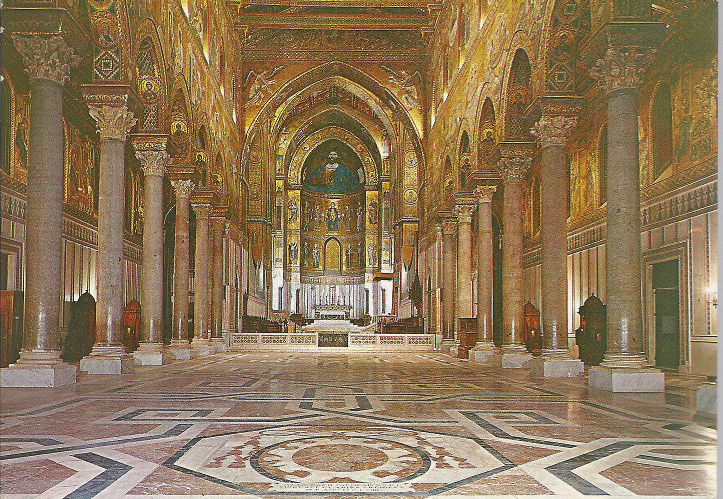 MONREALE - CATTEDRALE - INTERNO - NV - FG