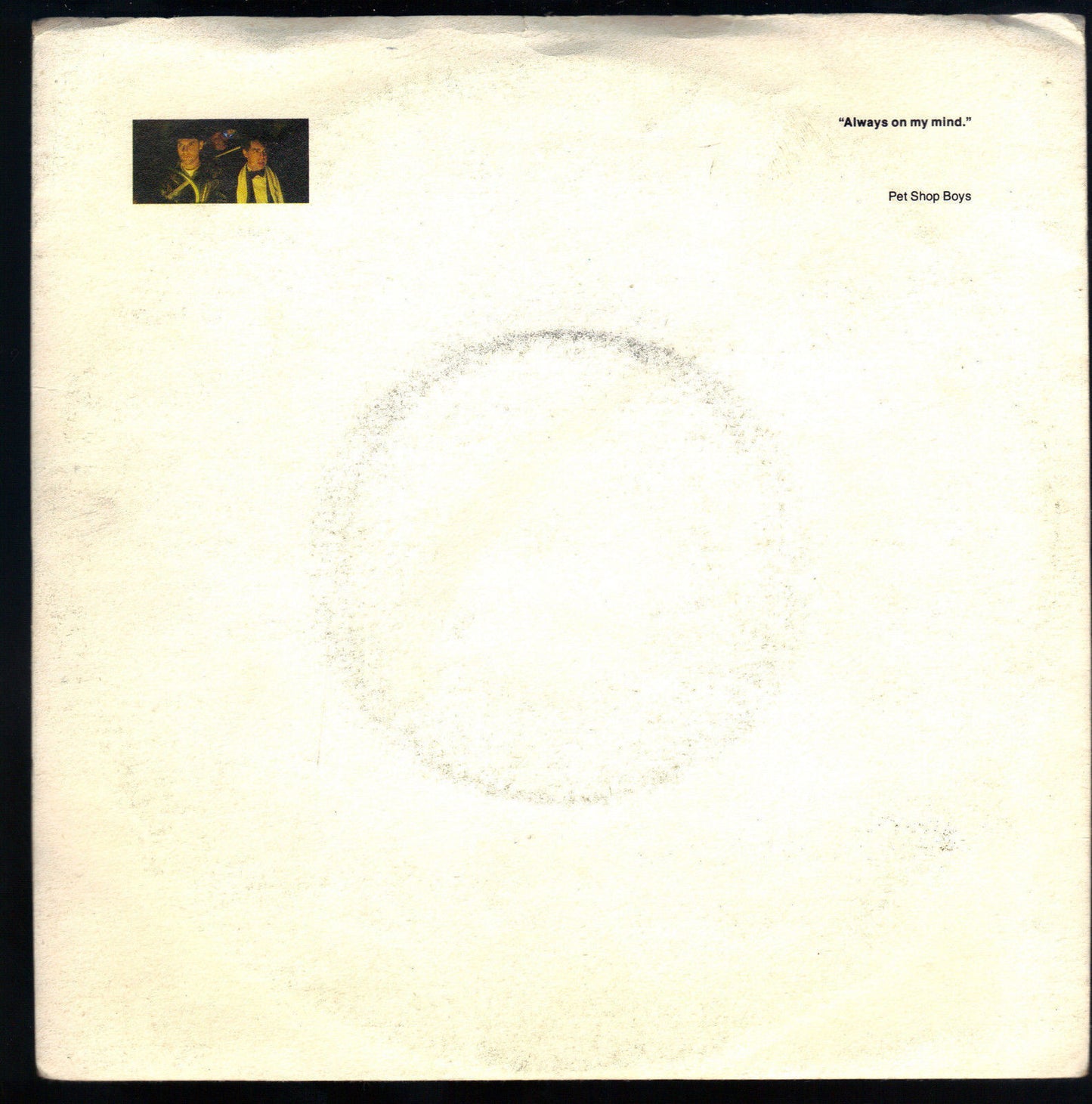 ALWAYS ON MY MIND - DO I HAVE TO # PET SHOP BOYS