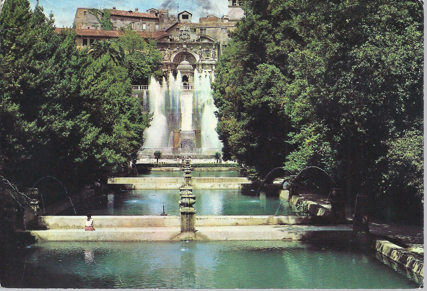 TIVOLI - VILLA D'ESTE - PESCHIERE - FONTANA DEL NETTUNO