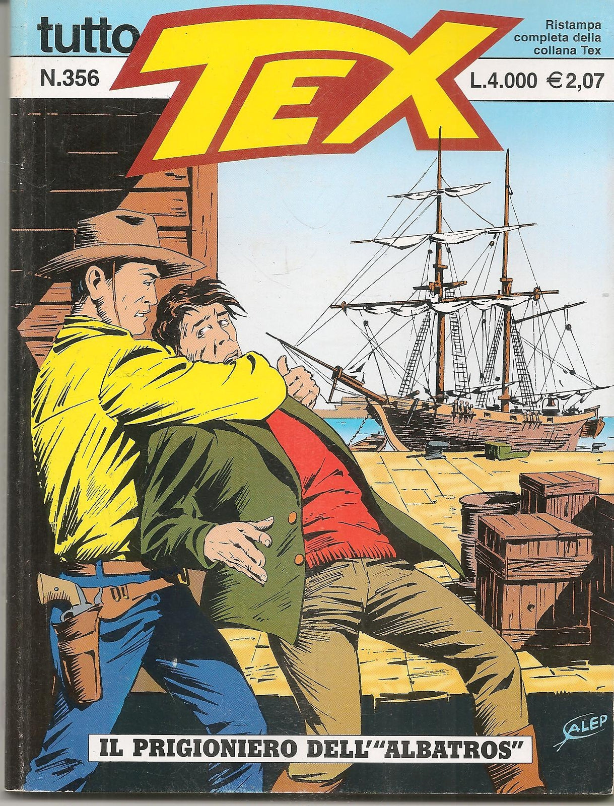 TUTTO TEX N. 356 - IL PRIGIONIERO DELL'ALBATROS