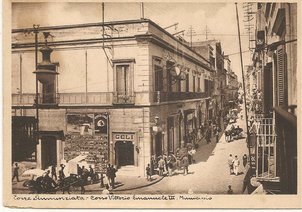 TORRE ANNUNZIATA - CORSO VITTORIO EMANUELE III - MUNICIPIO - NV