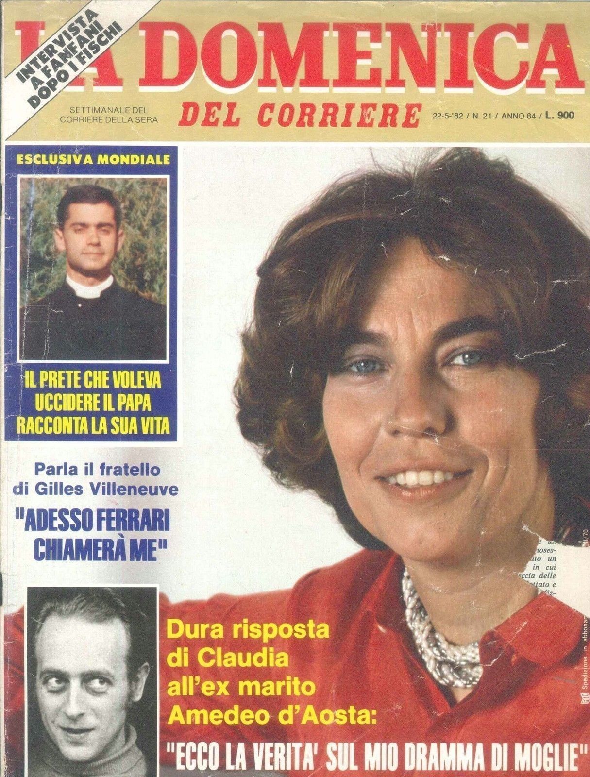 DOMENICA DEL CORRIERE N 21 - 22 MAGGIO 1982