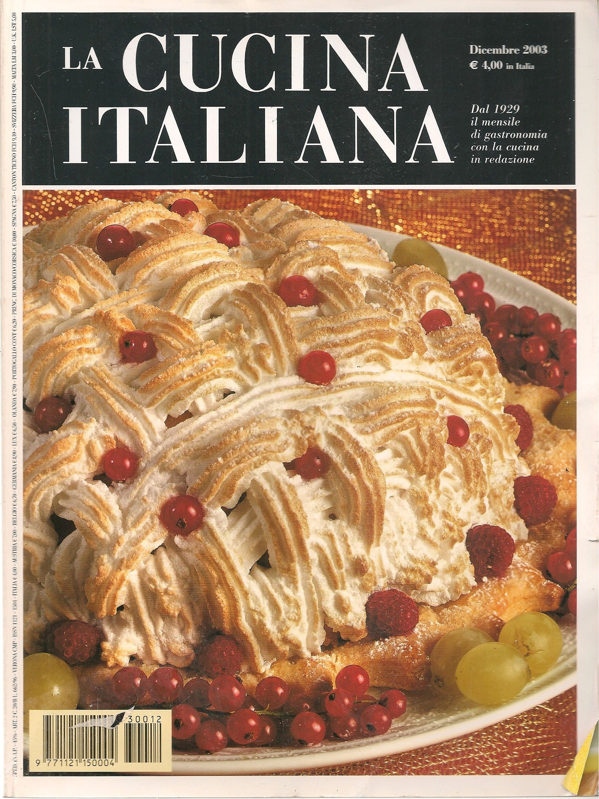LA CUCINA ITALIANA - DICEMBRE 2003