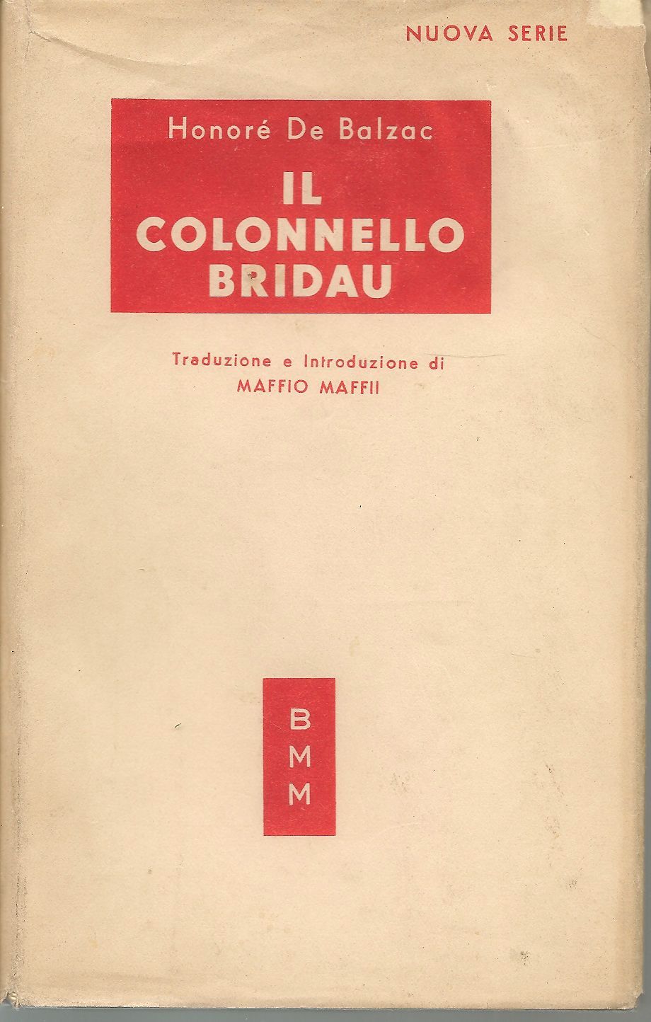 IL COLONNELLO BRIDAU - HONORE' DE BALZAC