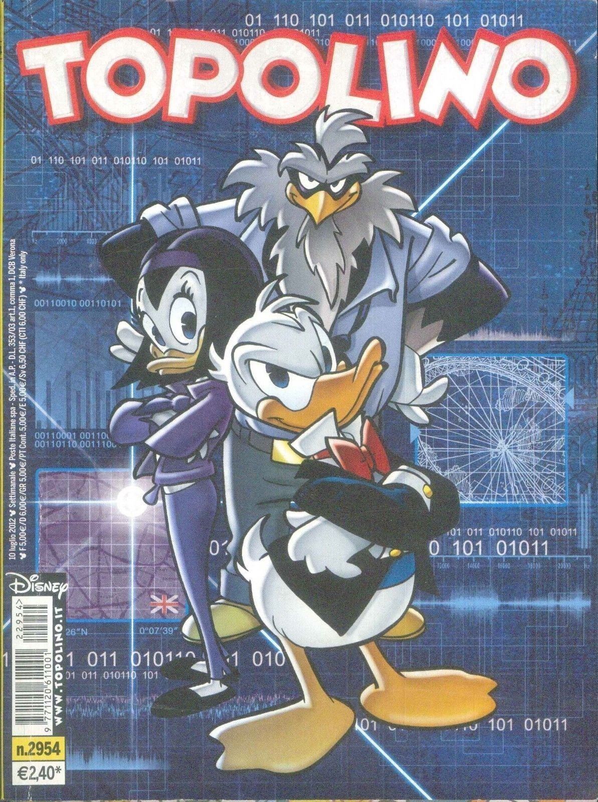 TOPOLINO N° 2954 - 10 LUGLIO 2012