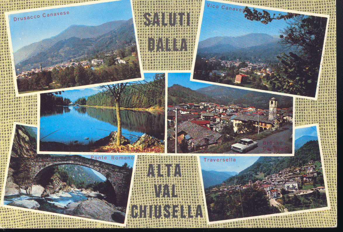 VAL CHIUSELLA - 6 VEDUTE - V1973