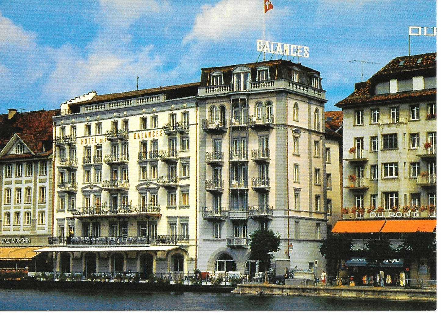 LUCERNA/LUZERN - HOTEL DES BALANCES - NV
