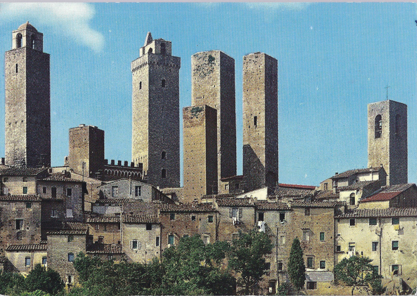 CITTA' DI SAN GIMIGNANO - PANORAMA - V 1970 - FG