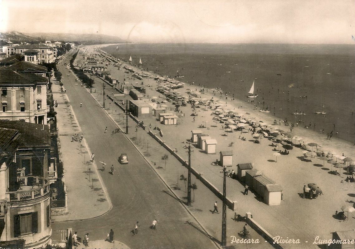 PESCARA - RIVIERA - LUNGOMARE - V1948