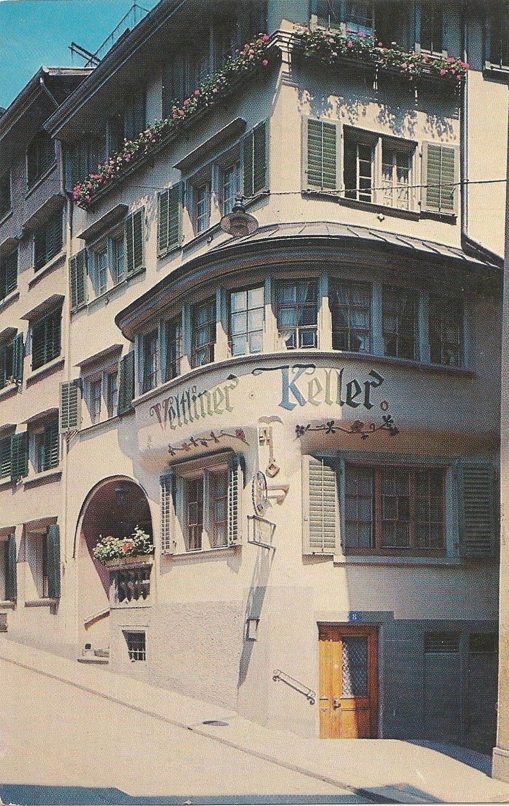 ZURIGO/ZURICH - RESTAURANT VELTINER-KELLER - NV/NG