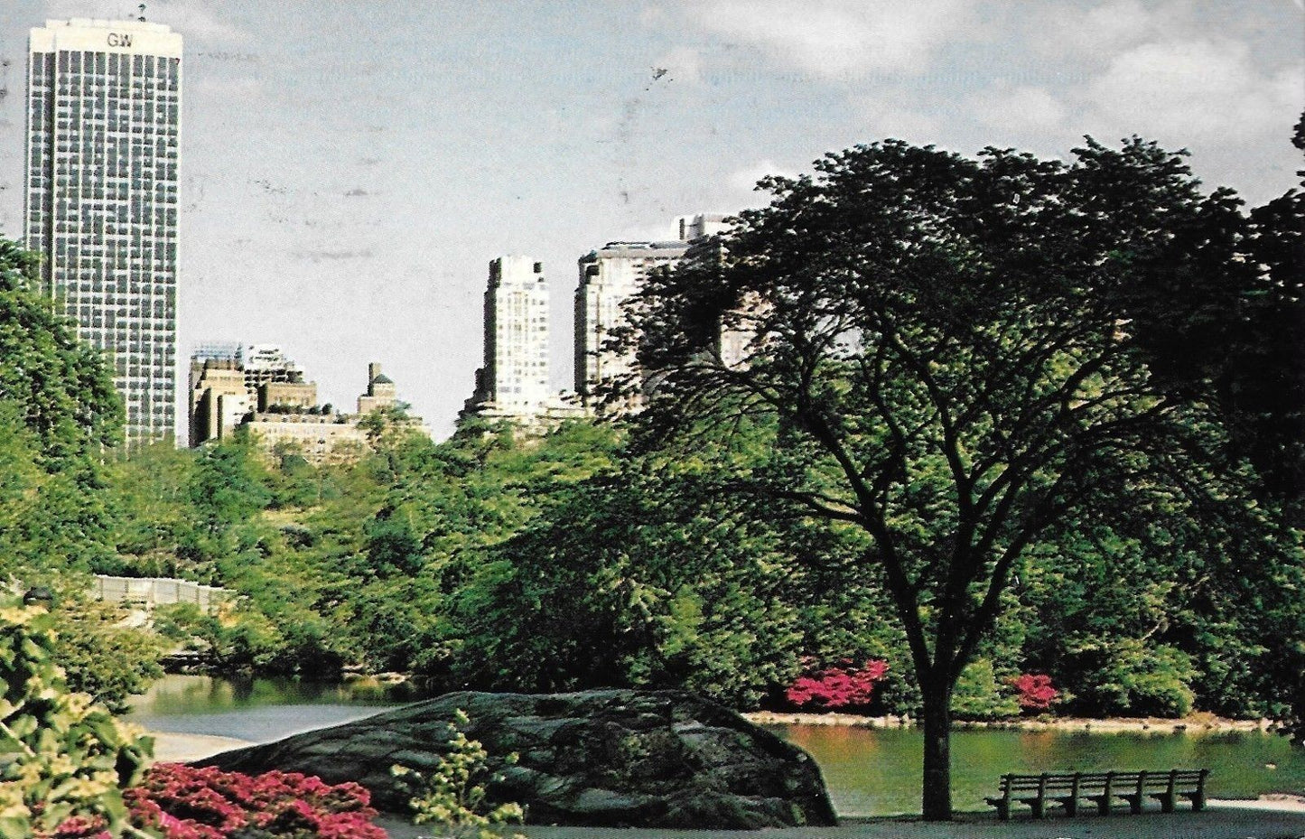NEW YORK CITY - CENTRAL PARK - PANORAMA - V1983