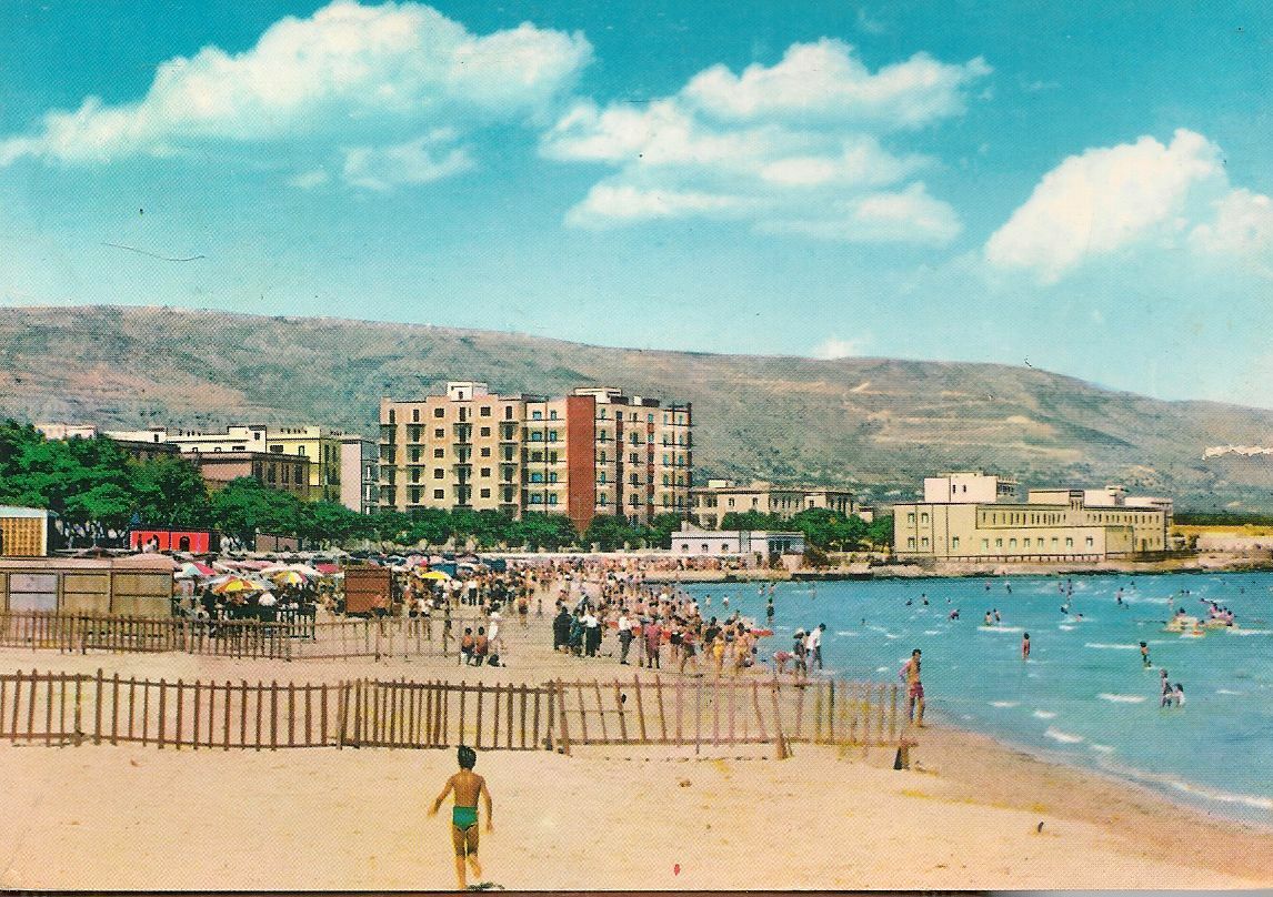MANFREDONIA - SPIAGGIA - PANORAMA - V1963