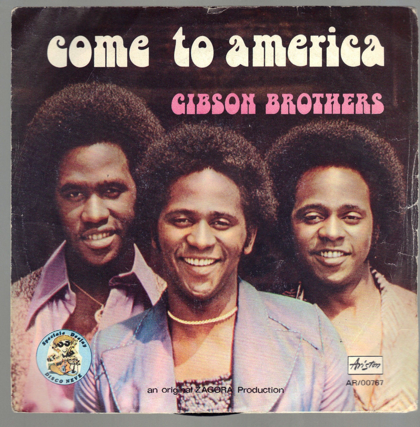 COME TO AMERICA vocal - instrumental # GIBSON BROTHERS