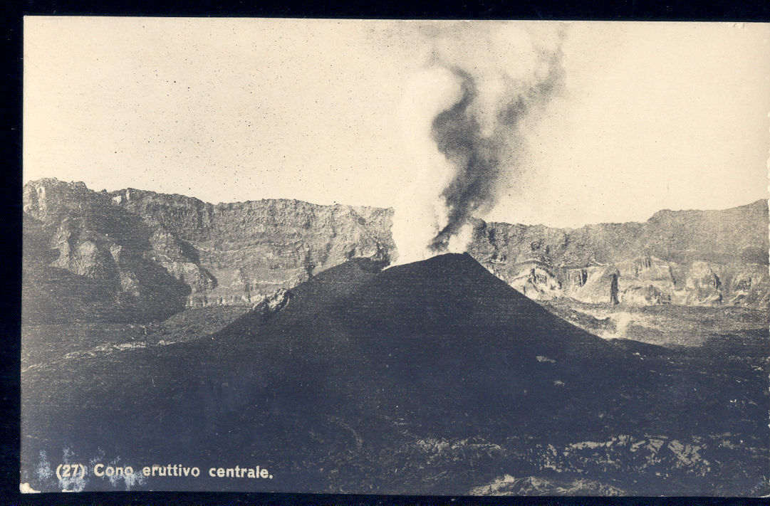 NAPOLI - VESUVIO CONO ERUTTIVO CENTRALE - NV