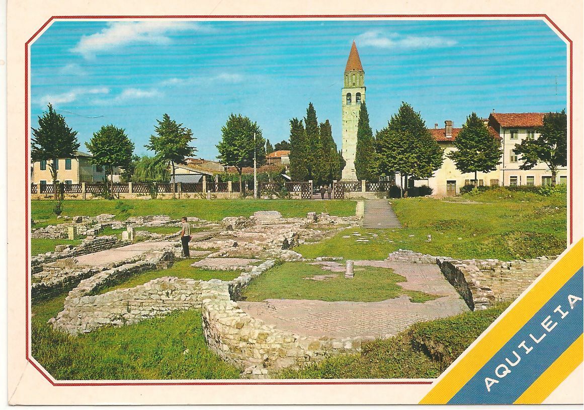 AQUILEIA - SCAVI CASE ROMANE - NV