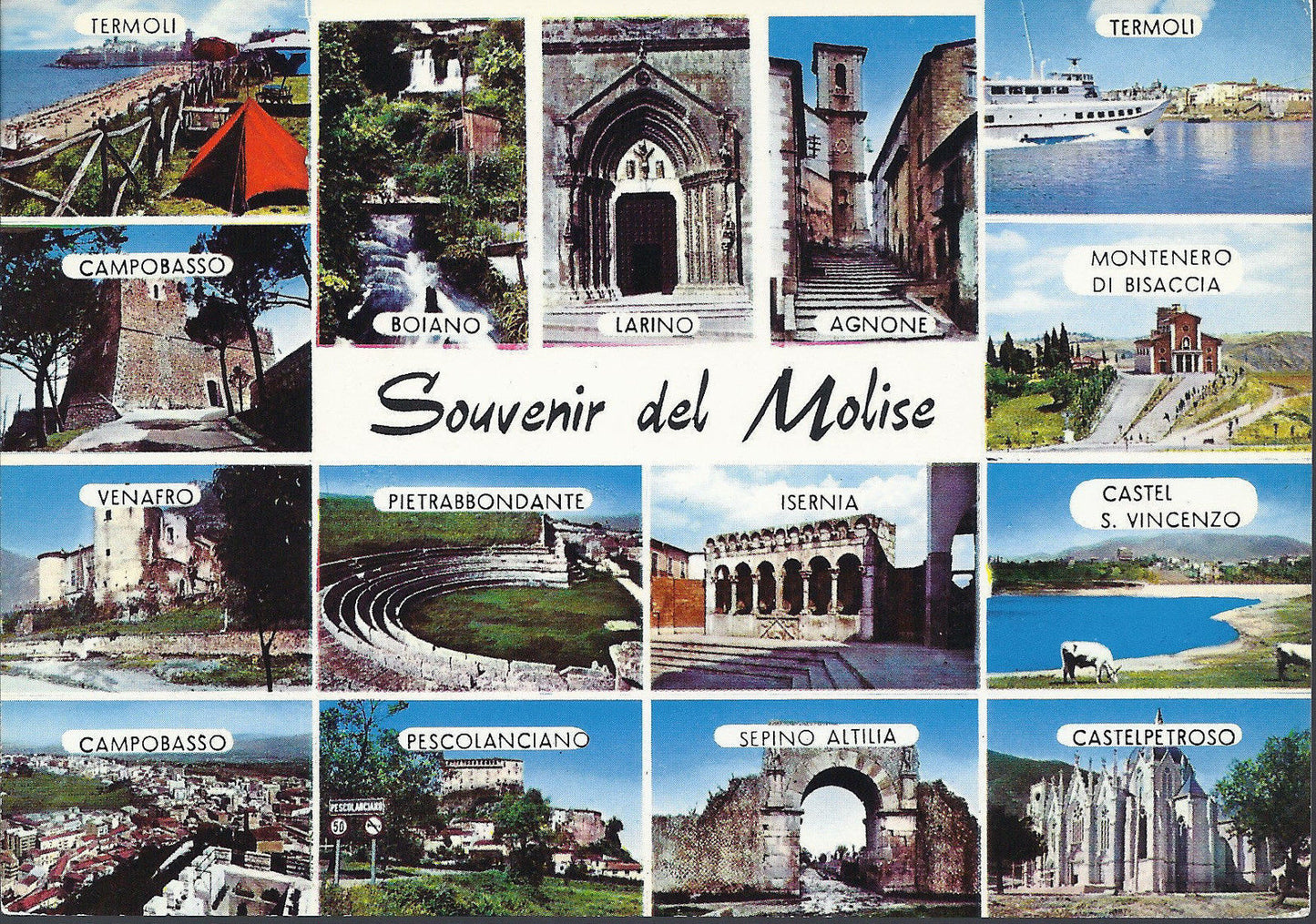 MOLISE - SOUVENIR - 15 VEDUTINE - V1970