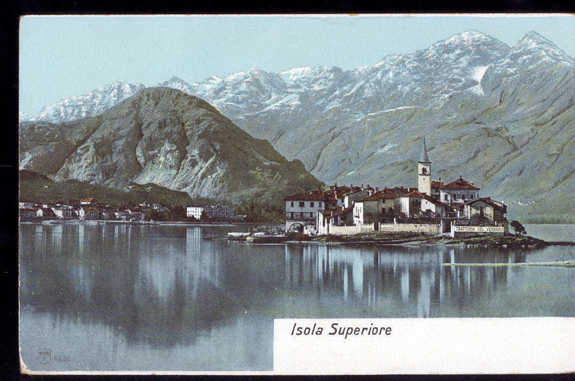 LAGO MAGGIORE - ISOLA SUPERIORE - TRATTORIA DEL VERBANO - N