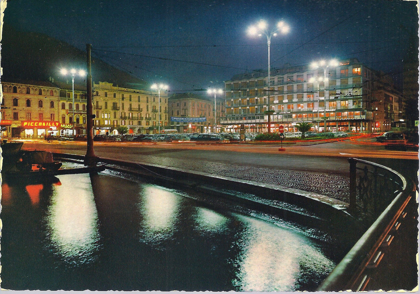 COMO - PIAZZA CAVOUR - NOTTURNO - NV - FG
