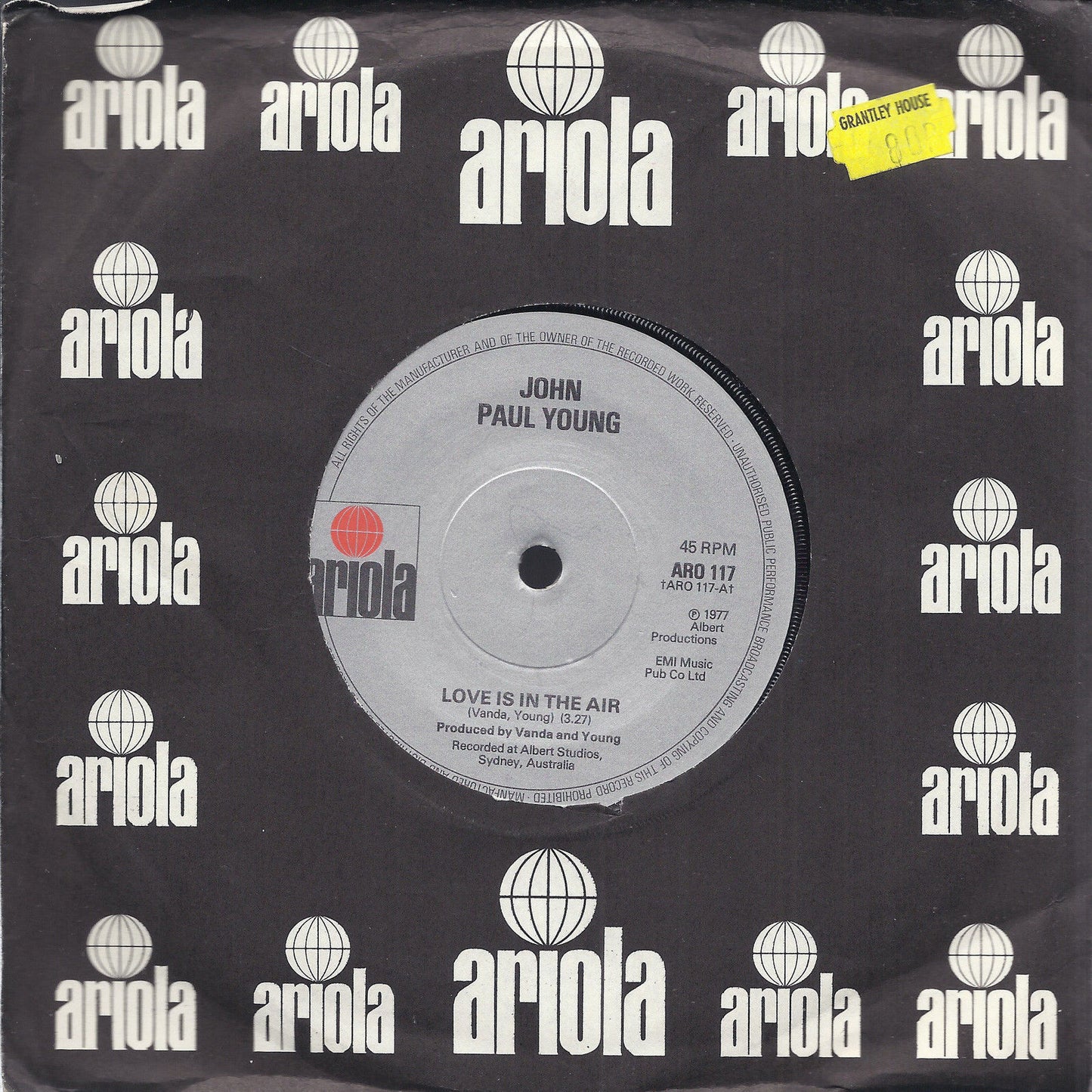 LOVE IS IN THE AIR - WON'T LET THIS FEELING GO BY # JOHN PAUL YOUNG