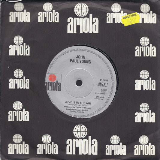 LOVE IS IN THE AIR - WON'T LET THIS FEELING GO BY # JOHN PAUL YOUNG