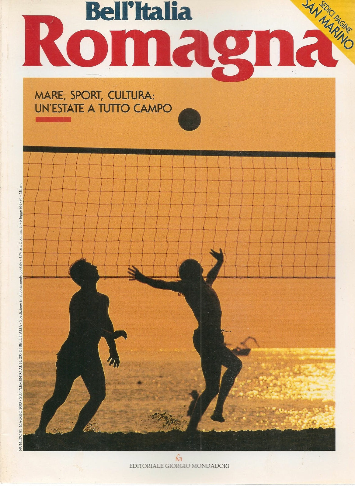 BELL'ITALIA N. 81 - ROMAGNA