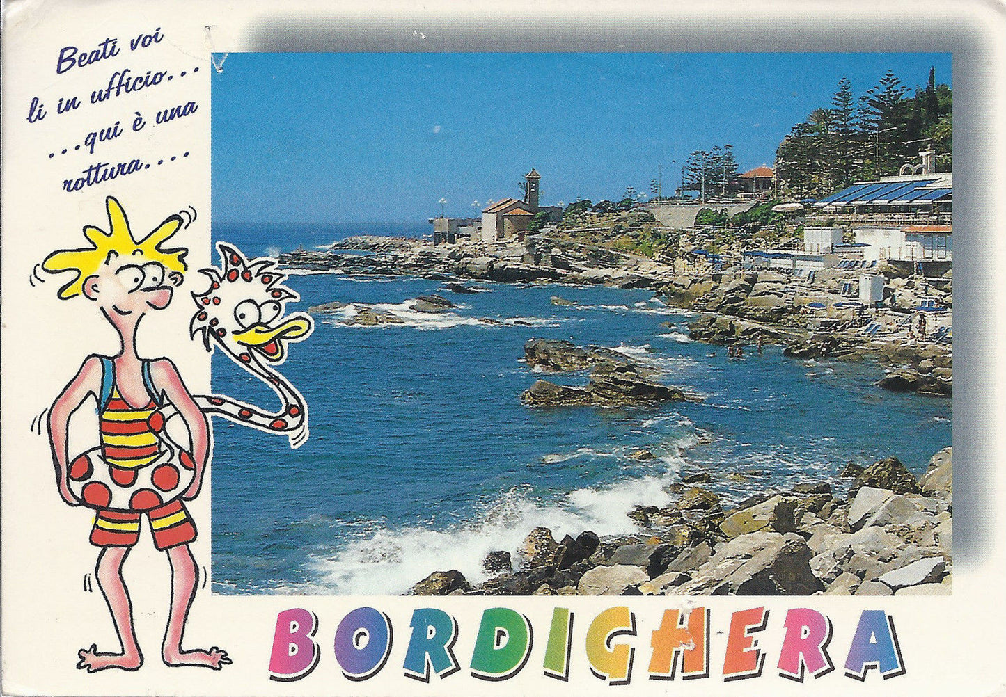 BORDIGHERA - CAPO S. AMPELIO E OMONIMA CHIESETTA - V 1998 -
