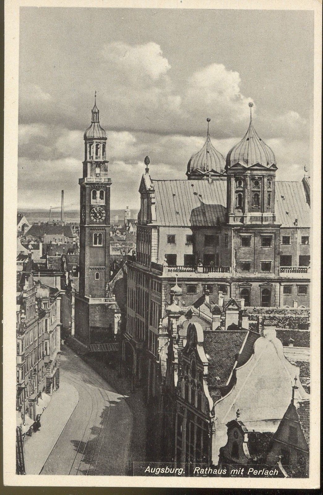AUGSBURG - RATHAUS MIT PERLACH - NV