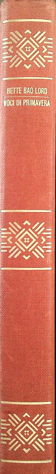VOCI DI PRIMAVERA - BETTE BAO LORD - CDE 1991 - OUTLET DEL LIBRO