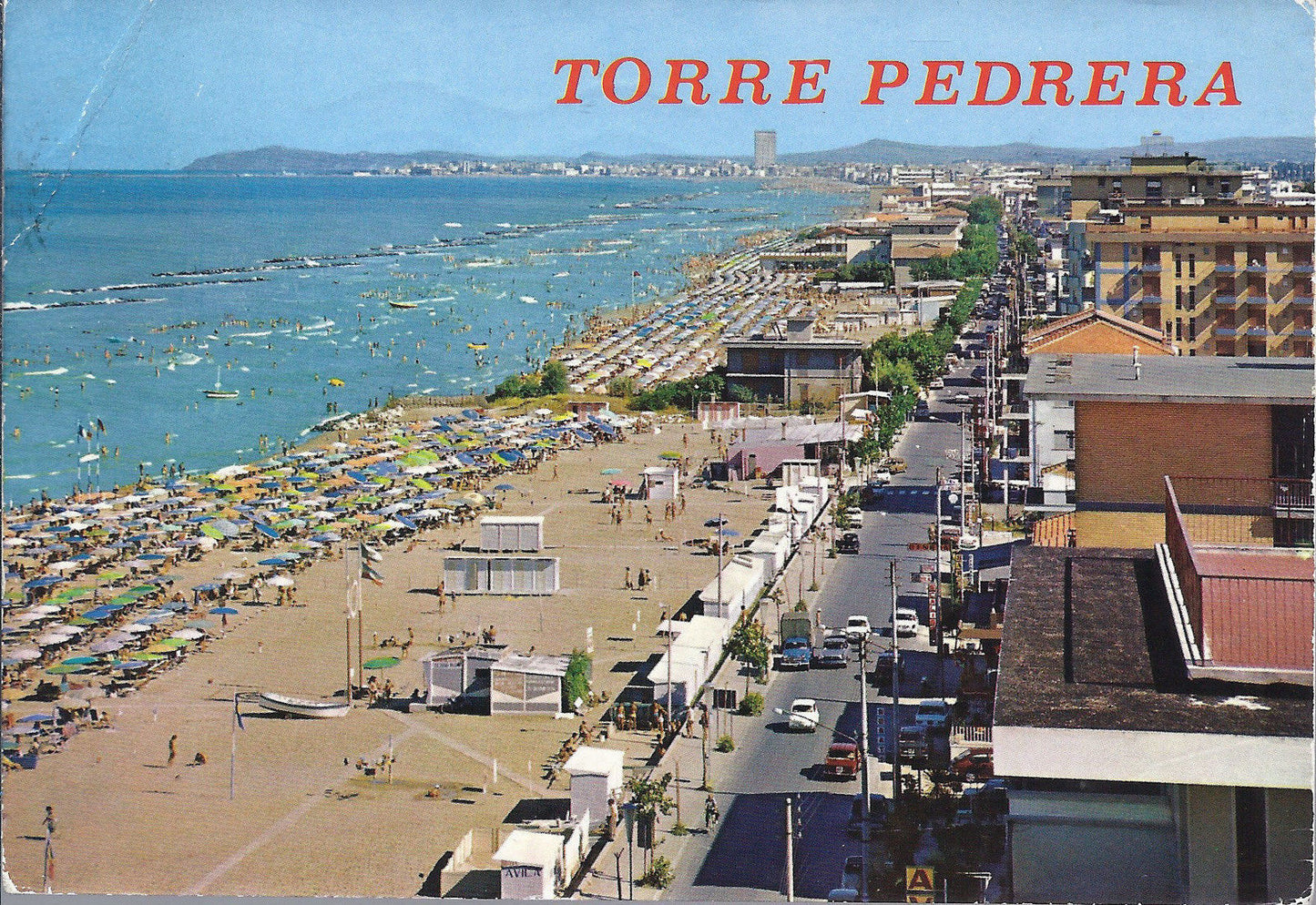 TORRE PEDRERA - LUNGOMARE SPIAGGIA - V1975