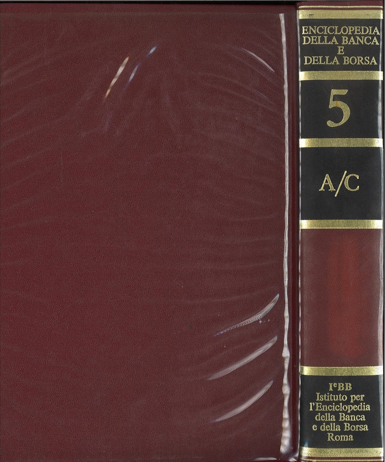 ENCICLOPEDIA DELLA BANCA E DELLA BORSA - VOL. 5