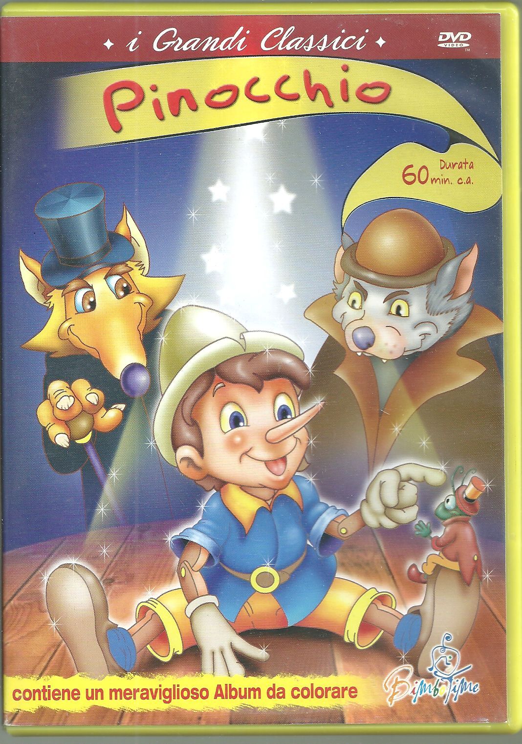 PINOCCHIO I GRANDI CLASSICI - DVD SENZA ALBUM