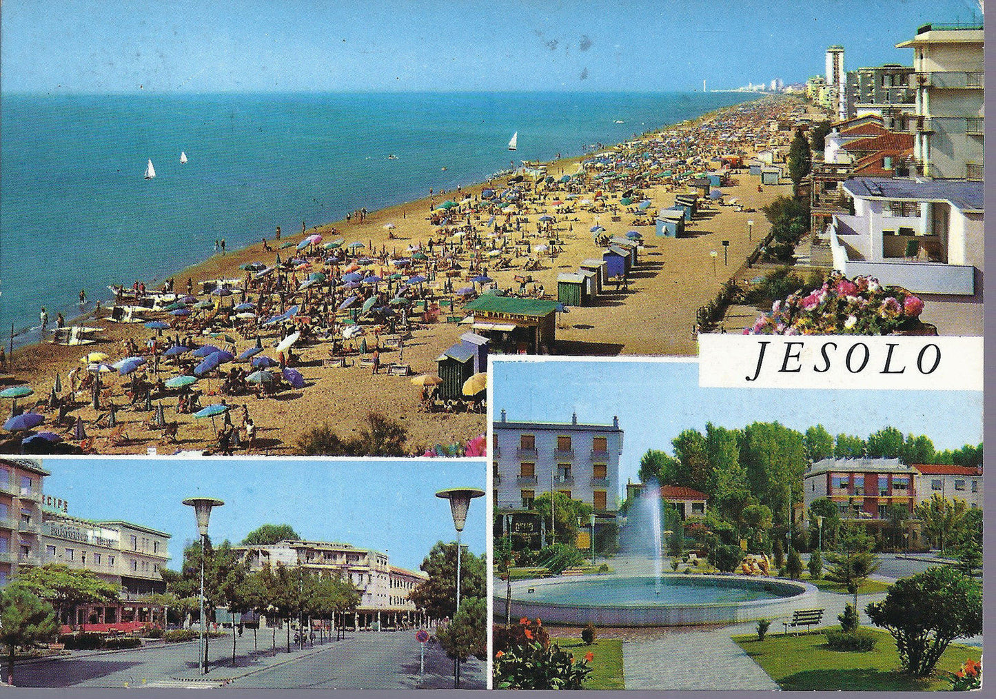 JESOLO - 3 VEDUTE - V 1969 - FG
