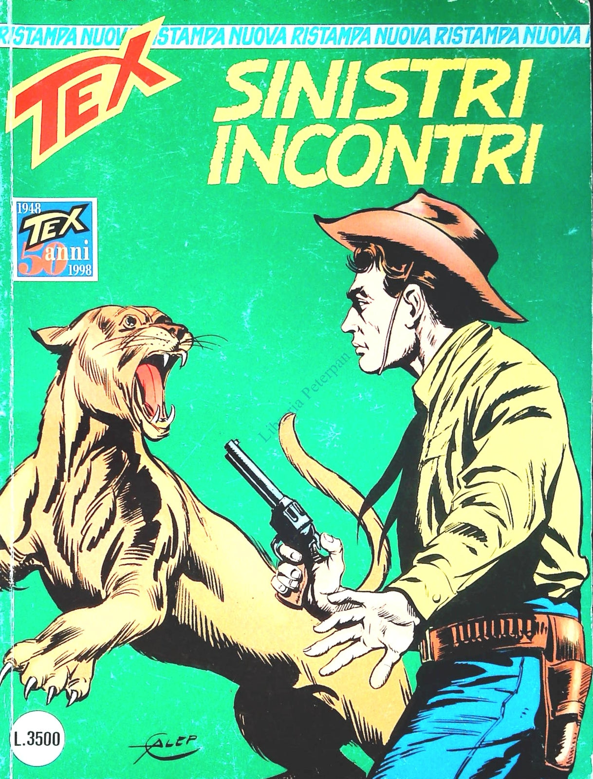 TEX NUOVA RISTAMAPA N. 34 - SINISTRI INCONTRI