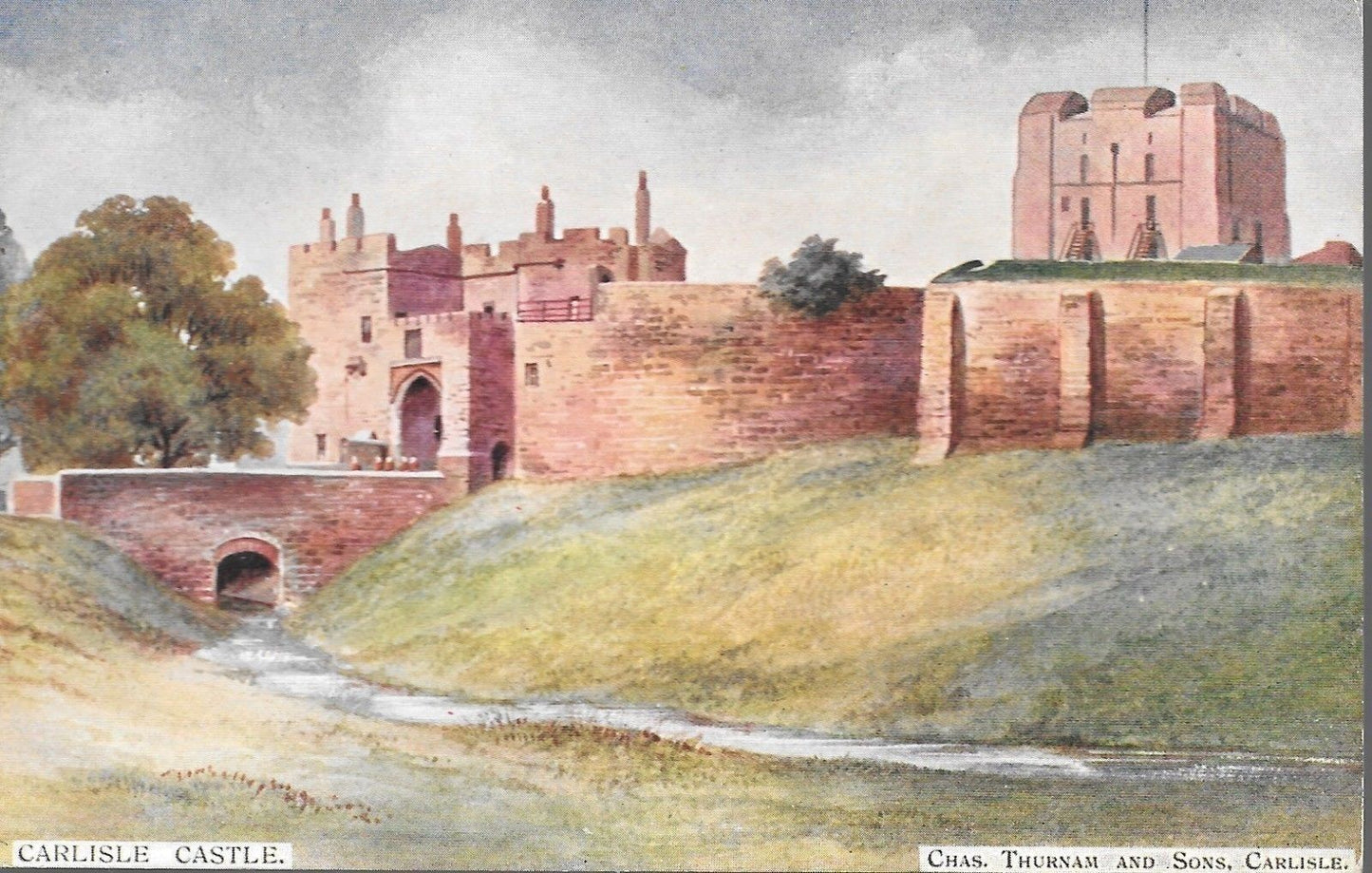 CARISLE CASTLE - PANORAMA - V/T