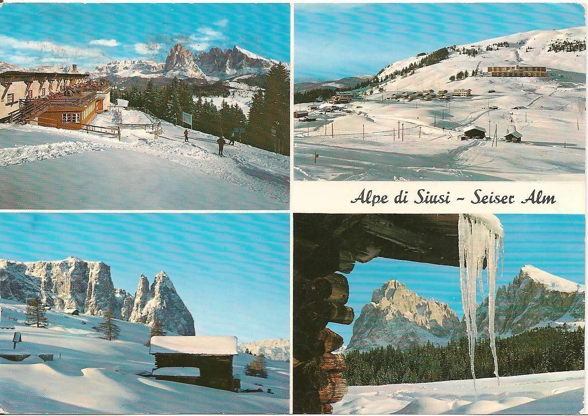 ALPE DI SIUSI/SAISER ALM - 4 VEDUTE - V
