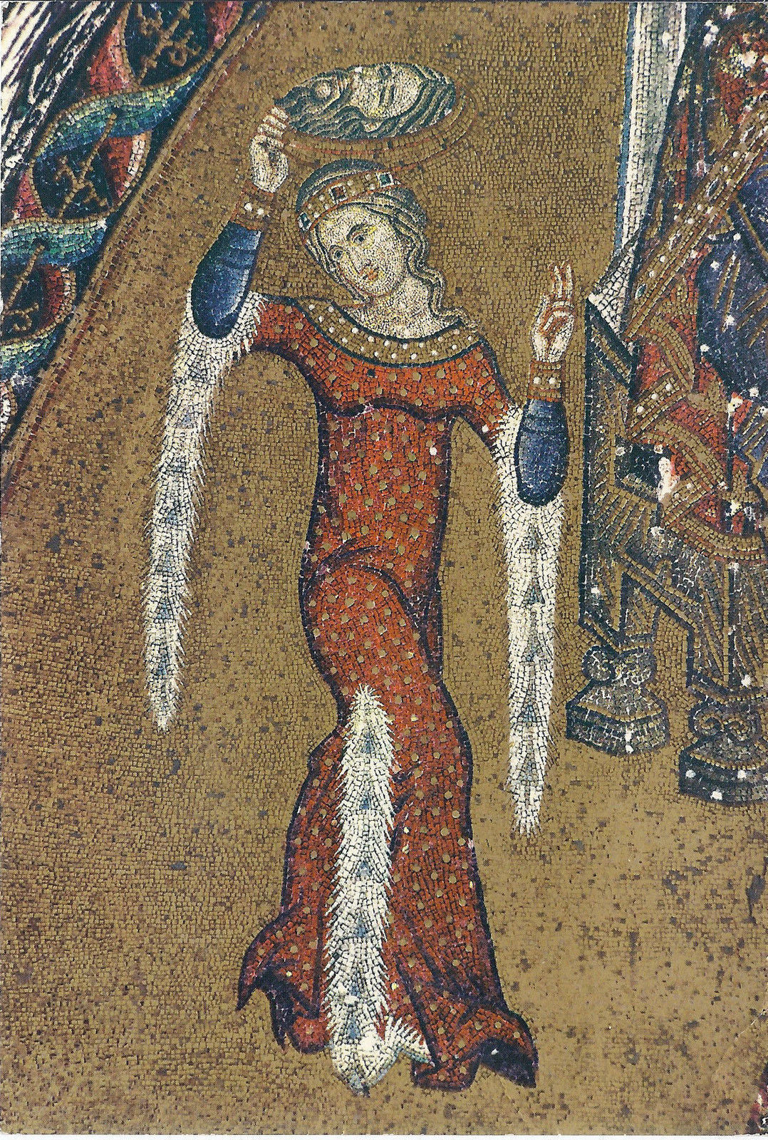 VENEZIA - S.MARCO - BATTISTERO - BANCHETTO DI ERODE, LA DANZ