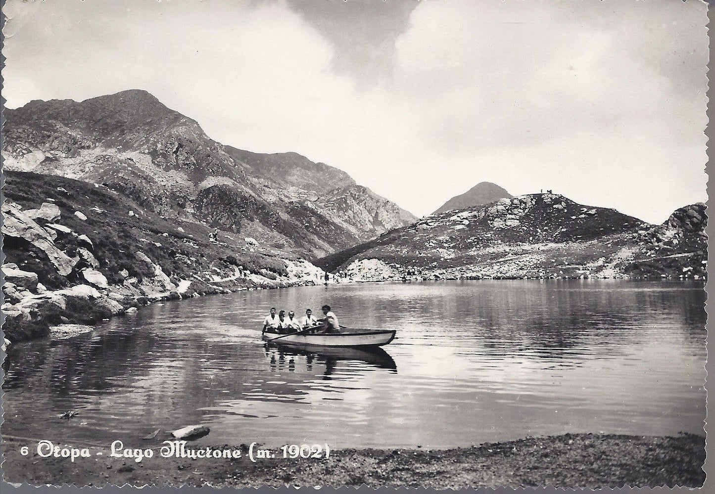 OROPA - LAGO MUCRONE - V 1957 - FG - animata