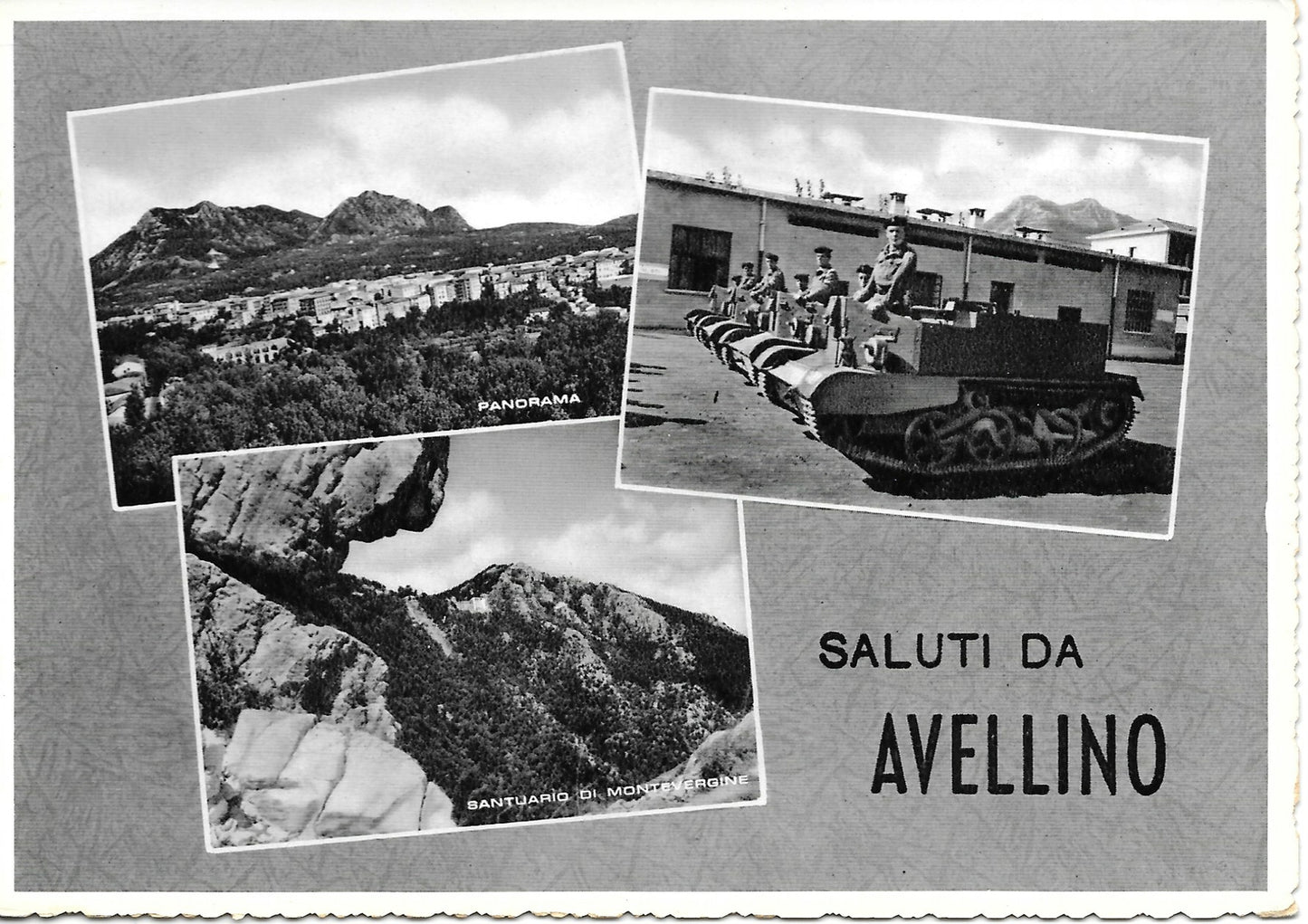 SALUTI DA AVELLINO - 3 IMMAGINI - V1950