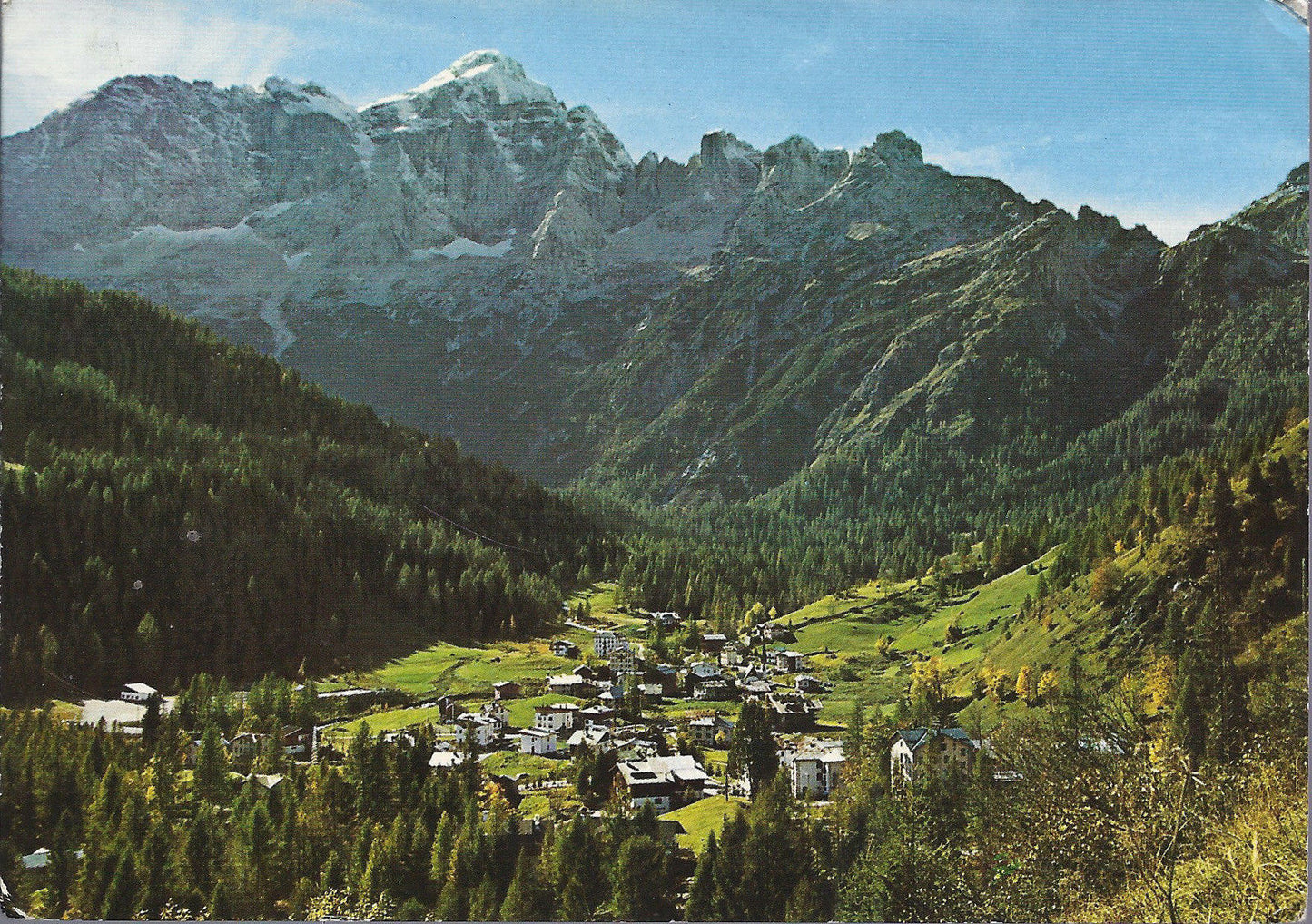 ZOLDO ALTO - M. PECOL verso il CIVETTA - V 1979 - FG