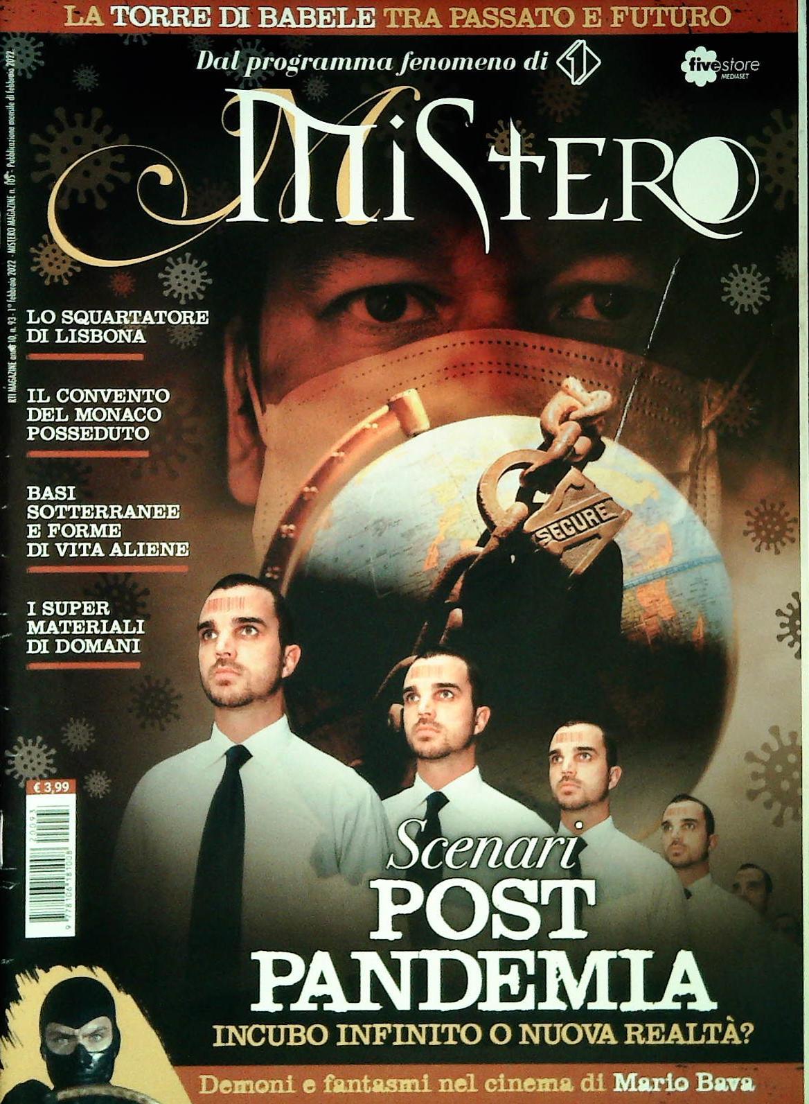 MISTERO N. 91 - SCENARI POST PANDEMIA