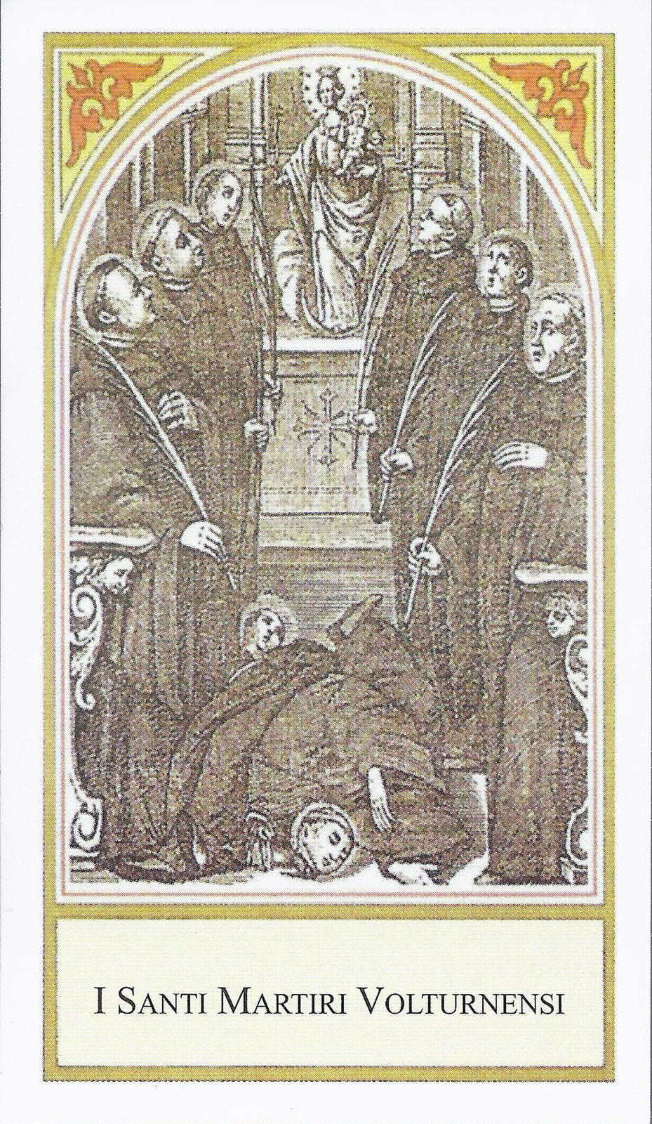 SANTI MARTIRI VOLTURNENSI - SANTINO - AS013-184 - Ed. Paco