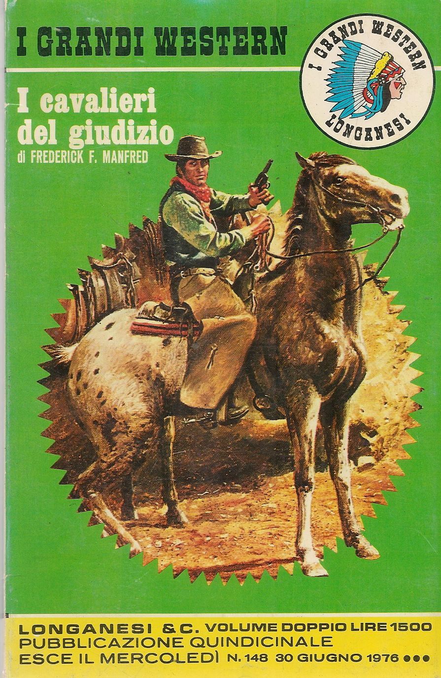 I CAVALIERI DEL GIUDIZIO - FREDERICK F. MANFRED - I GRANDI WESTERN N. 148